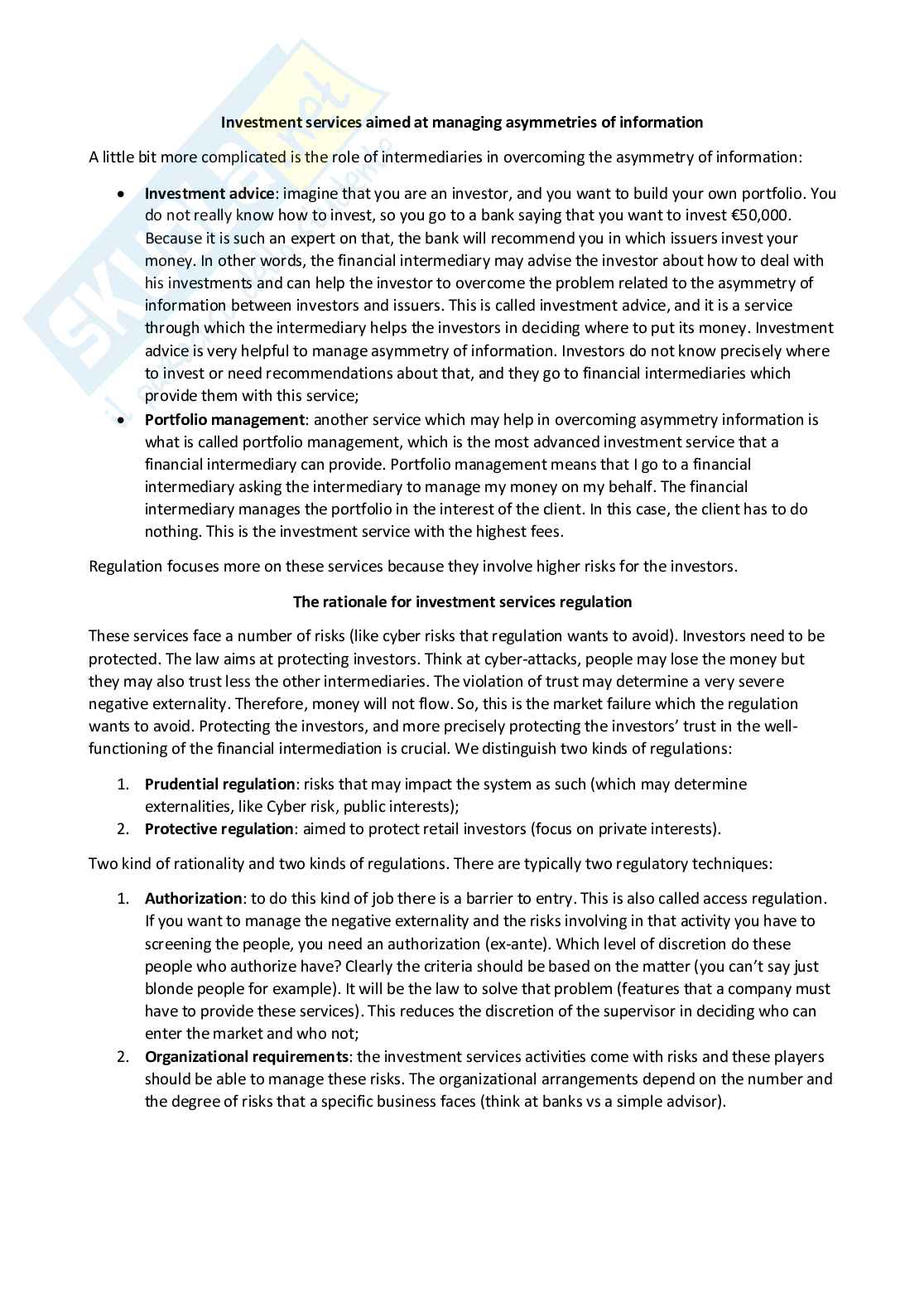 Principles of financial regulation - Appunti completi (ENG) Pag. 56