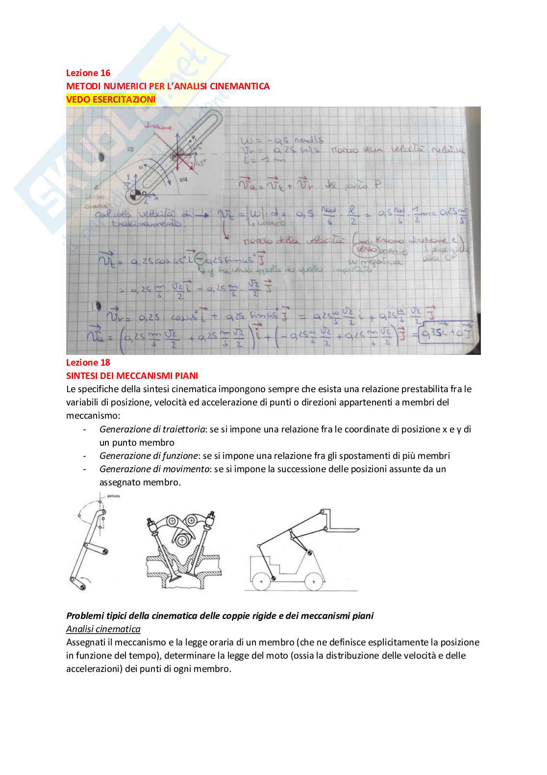 Lezioni di Meccanica applicata Pag. 21