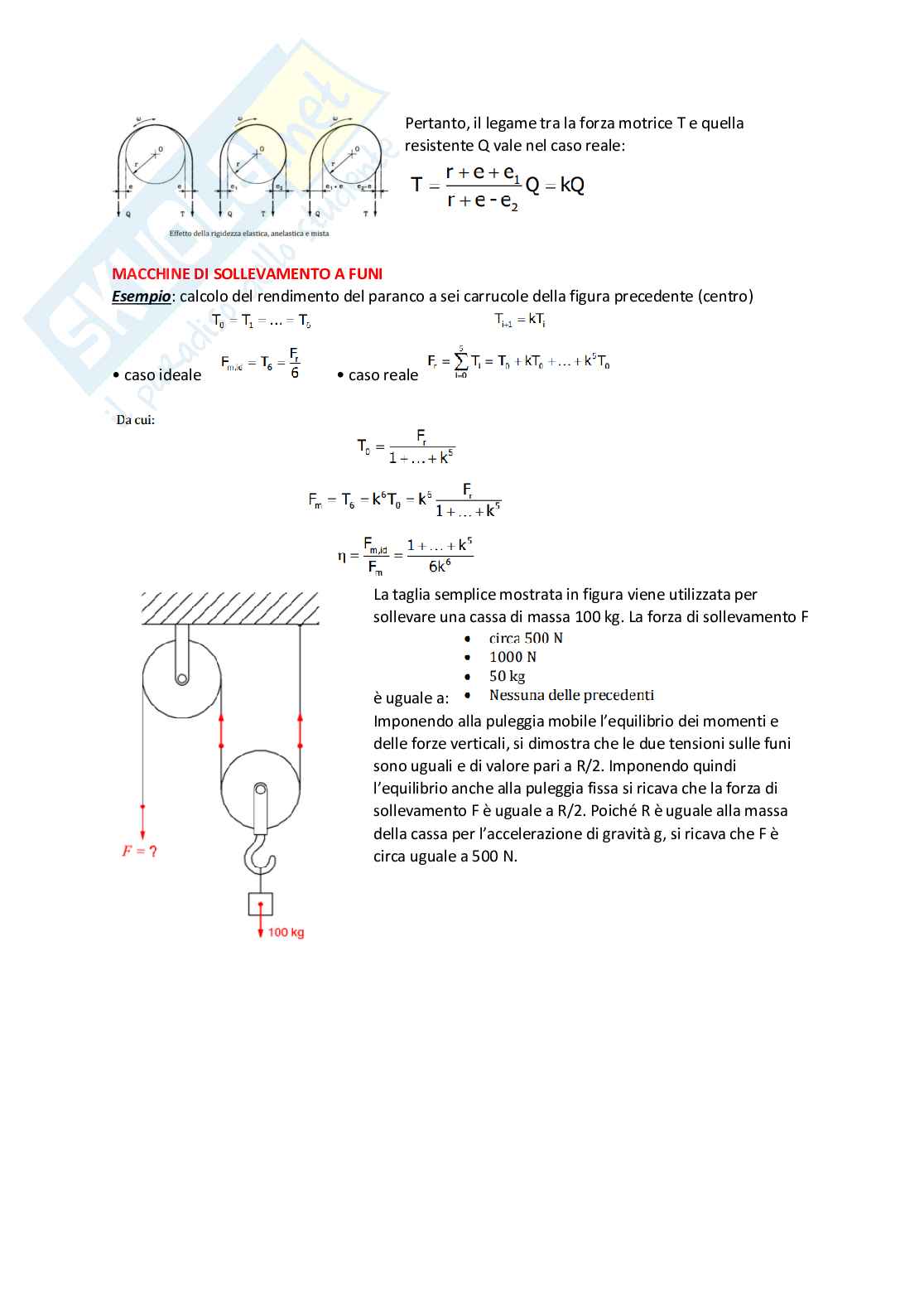 Lezioni di Meccanica applicata Pag. 61