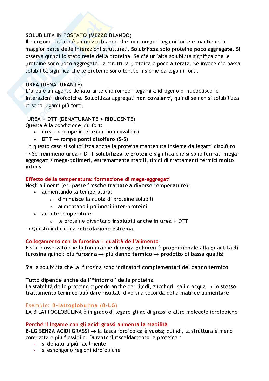 Biochimica degli alimenti e della nutrizione  Pag. 16
