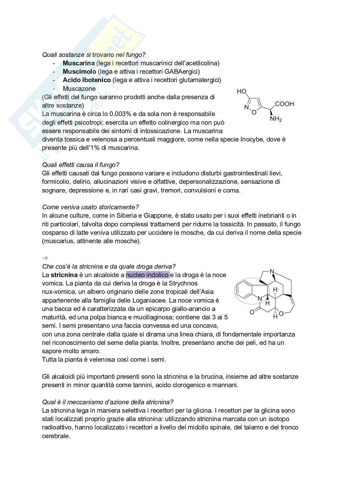 Appunti di Farmacognosia completi per preparazione esame  Pag. 36
