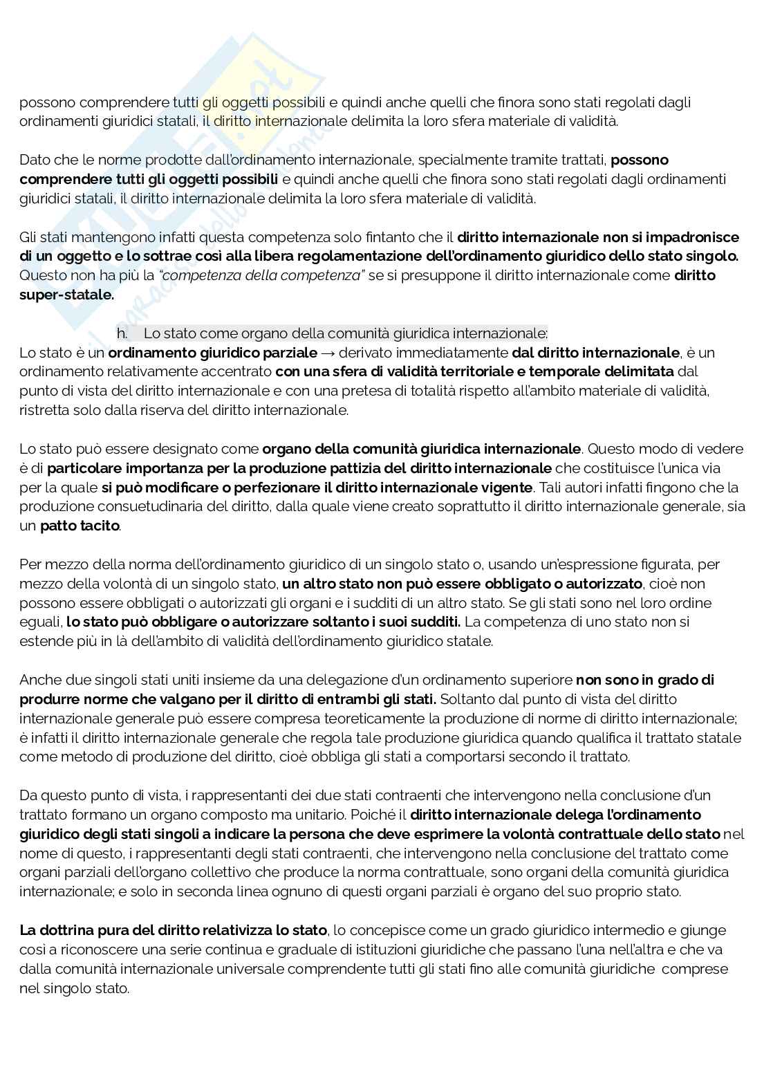 Riassunto esame Filosofia del diritto, Prof. Lottieri Carlo, libro consigliato Lineamenti di dottrina pura , Kelsen Pag. 51