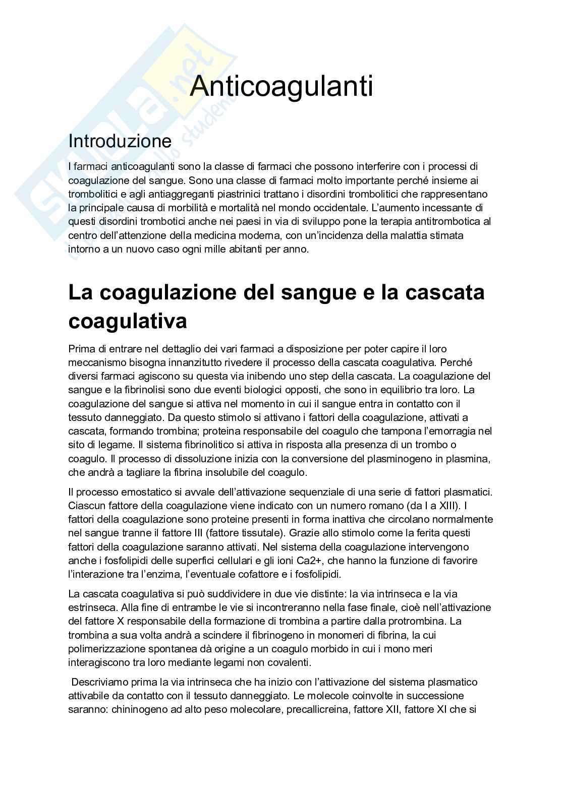 Riassunto esame Chimica farmaceutica ii, Prof. Marucci Gabriella, libro consigliato Chimica farmaceutica, Gasco, Gualtieri, Melchiorre Pag. 1