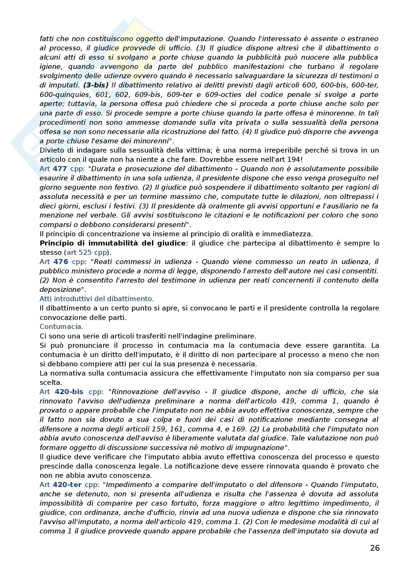 Procedura penale Pag. 26