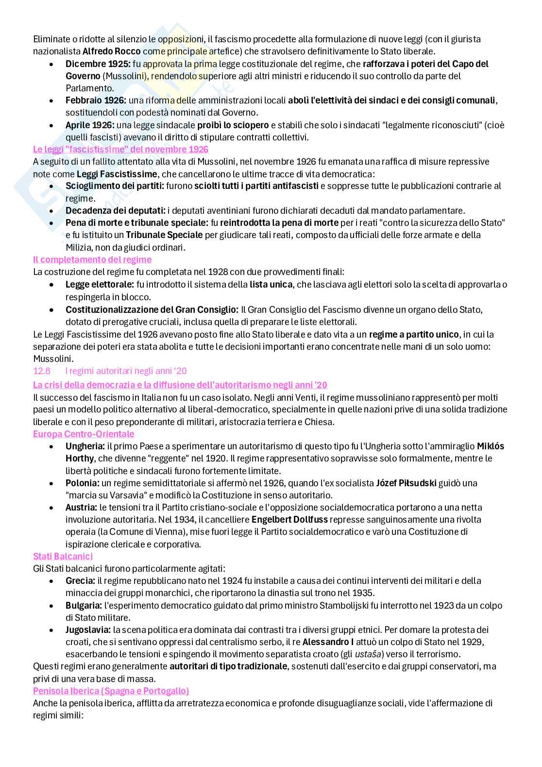 Riassunto esame Storia contemporanea, Prof. Fioravanzo Monica, libro consigliato Il mondo contemporaneo dal 1848 ad oggi, Sabatucci, Vidotto Pag. 66