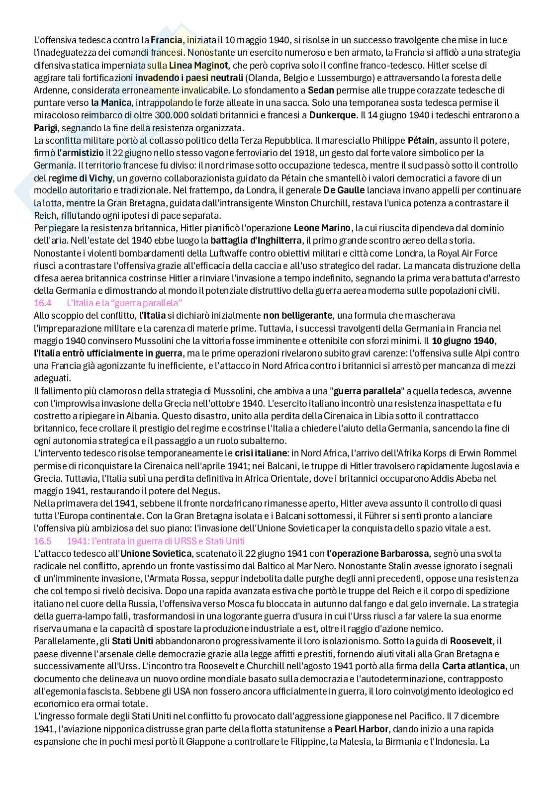 Riassunto esame Storia contemporanea, Prof. Fioravanzo Monica, libro consigliato Il mondo contemporaneo dal 1848 ad oggi, Sabatucci, Vidotto Pag. 81