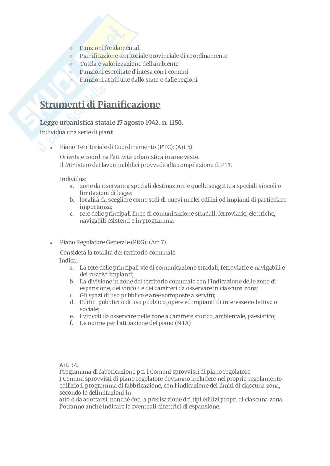 Appunti Tecnica urbanistica presi a lezione Pag. 21