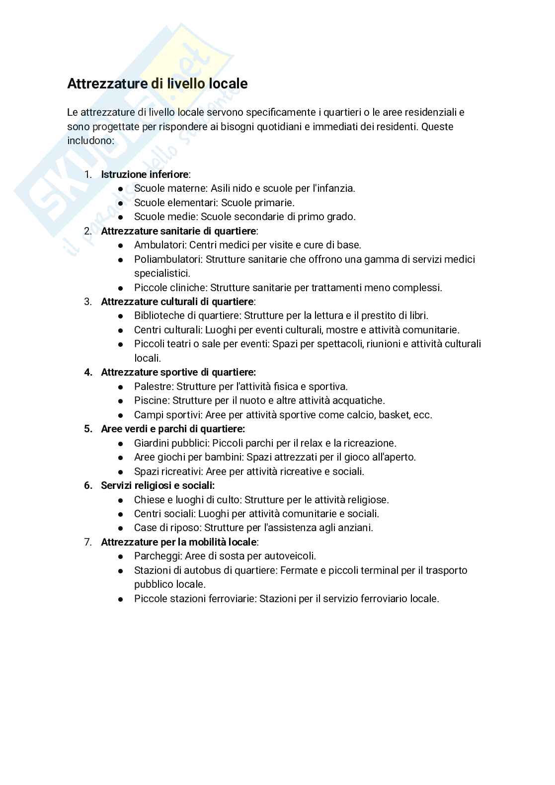 Appunti Tecnica urbanistica presi a lezione Pag. 31