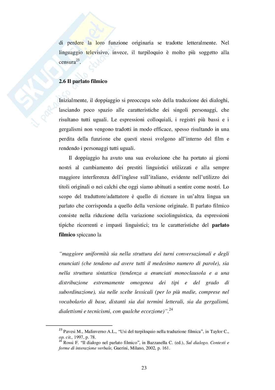 Tesi di laurea - Il Doppiaggio in Modern Family - Differenze linguistiche e difficoltà di traduzione Pag. 26