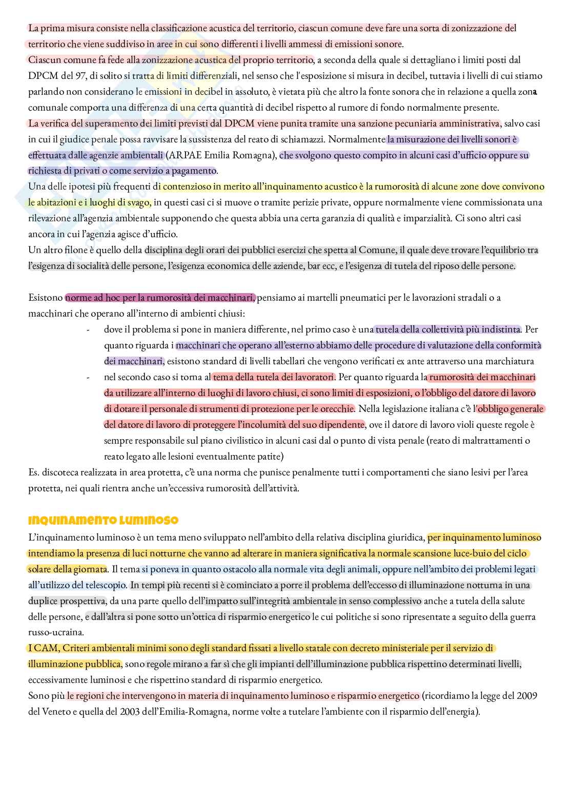 Elementi di diritto dell’ambiente Pag. 16