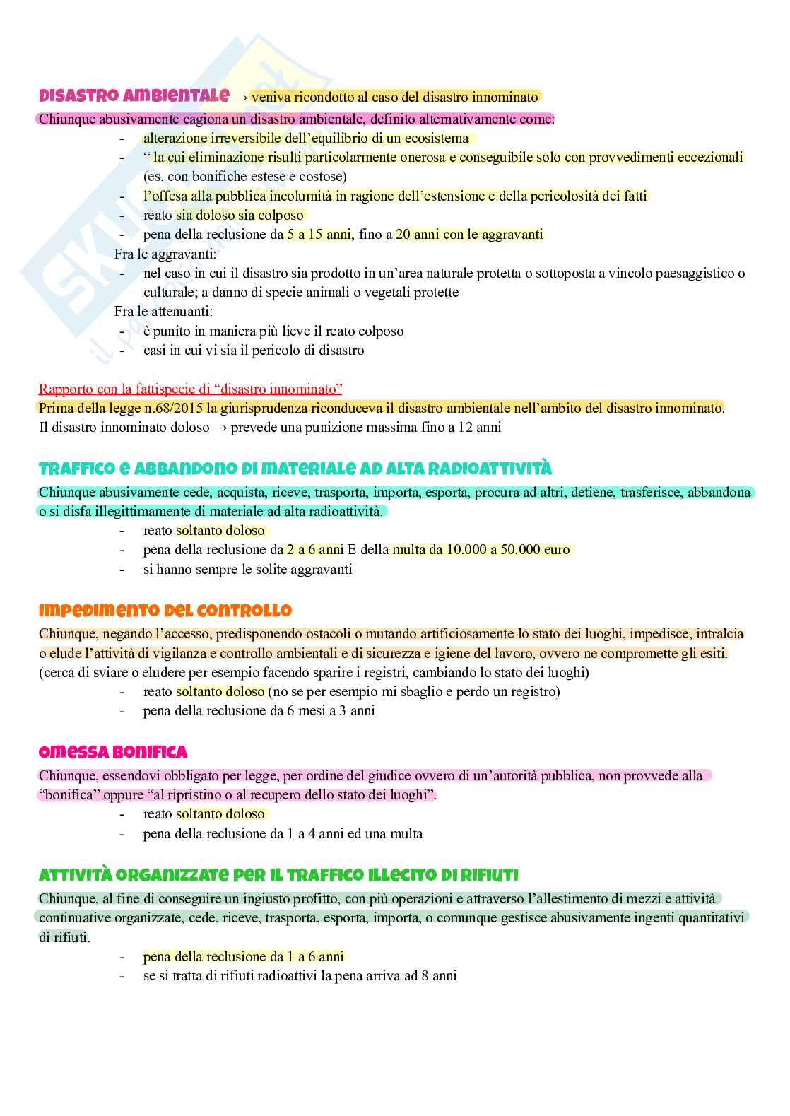 Elementi di diritto dell’ambiente Pag. 36