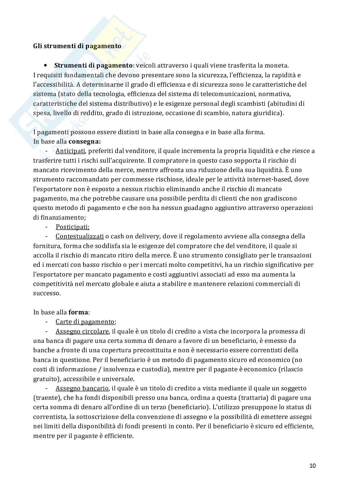 Appuni Economia degli intermediari finanziari Pag. 11