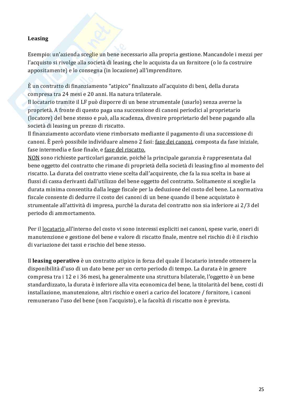 Appuni Economia degli intermediari finanziari Pag. 26
