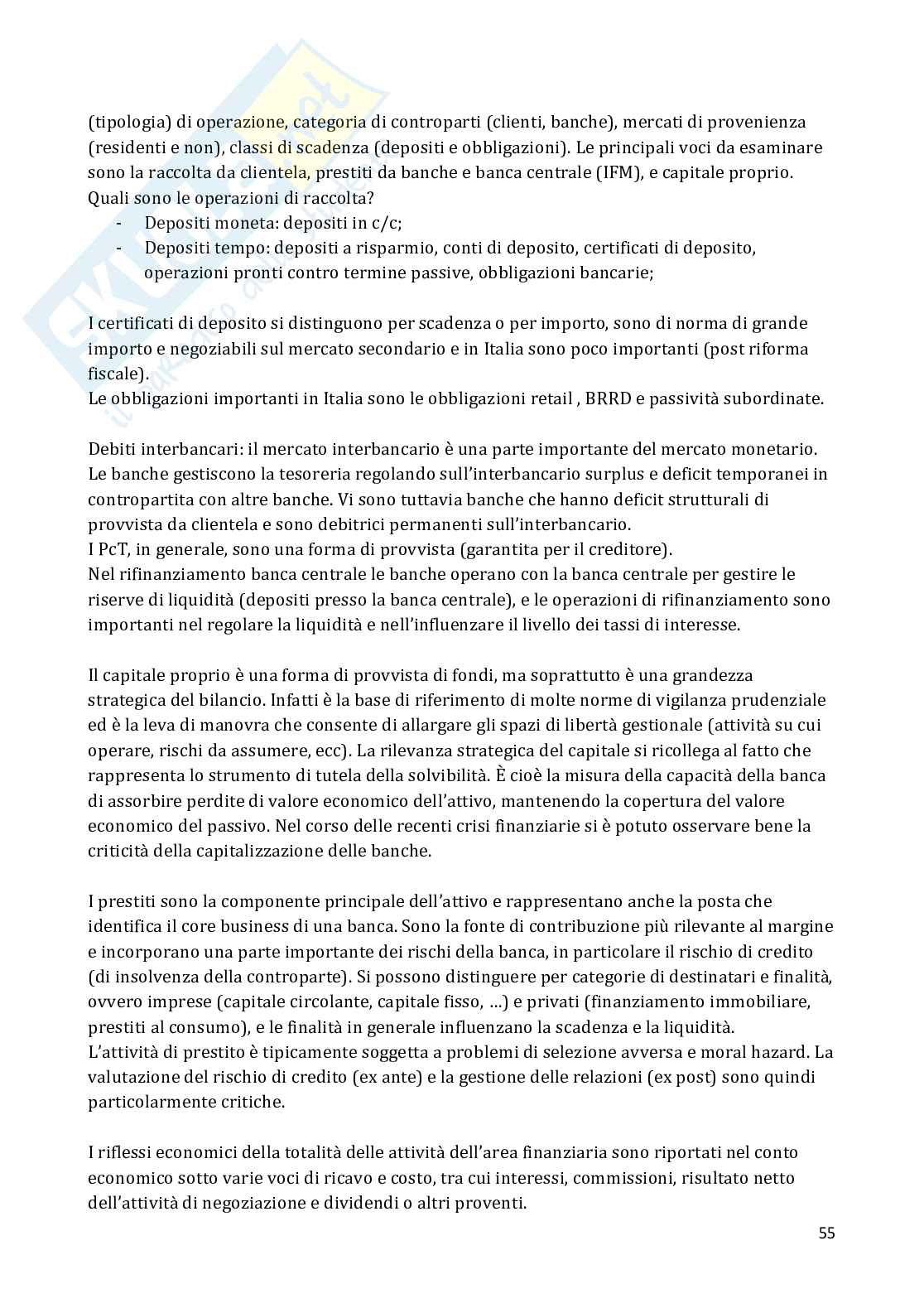 Appuni Economia degli intermediari finanziari Pag. 56