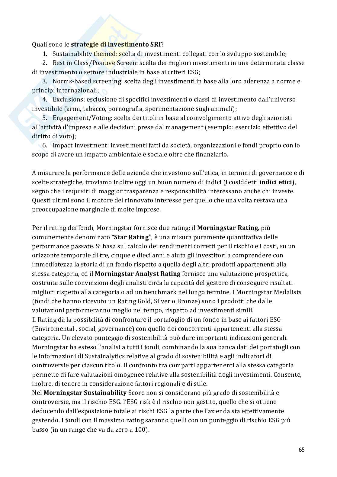 Appuni Economia degli intermediari finanziari Pag. 66