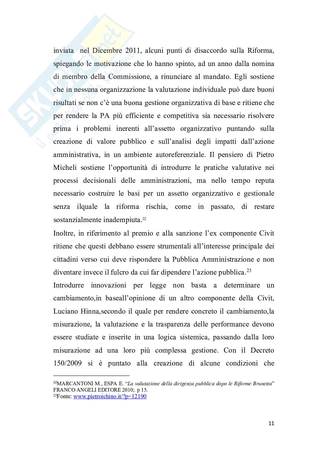 La gestione delle RU: Modelli di applicazione della best practice all'interno del Comune di Bari Pag. 11