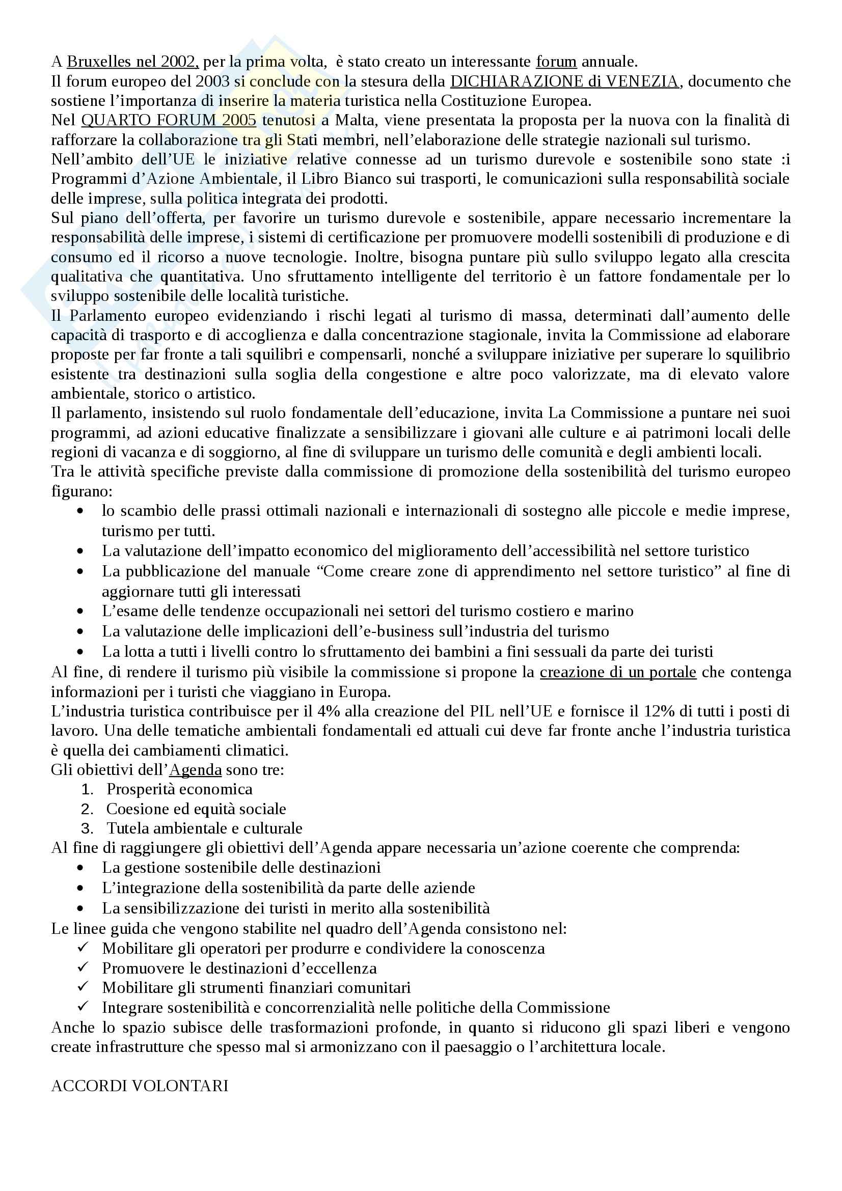 Riassunto esame, Geografia, prof. Epasto, libro consigliato Pianificazione e programmazione dello sviluppo sostenibile Pag. 21