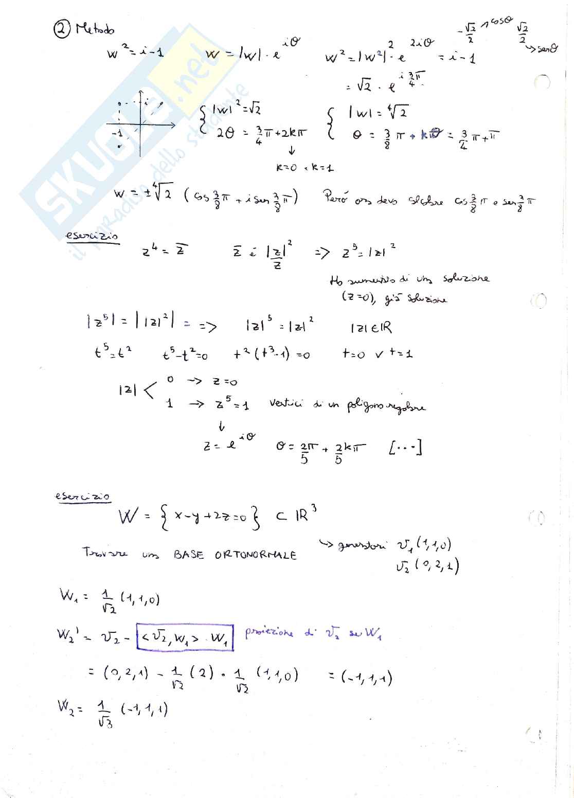 Geometria e Algebra lineare - Teoria Pag. 86