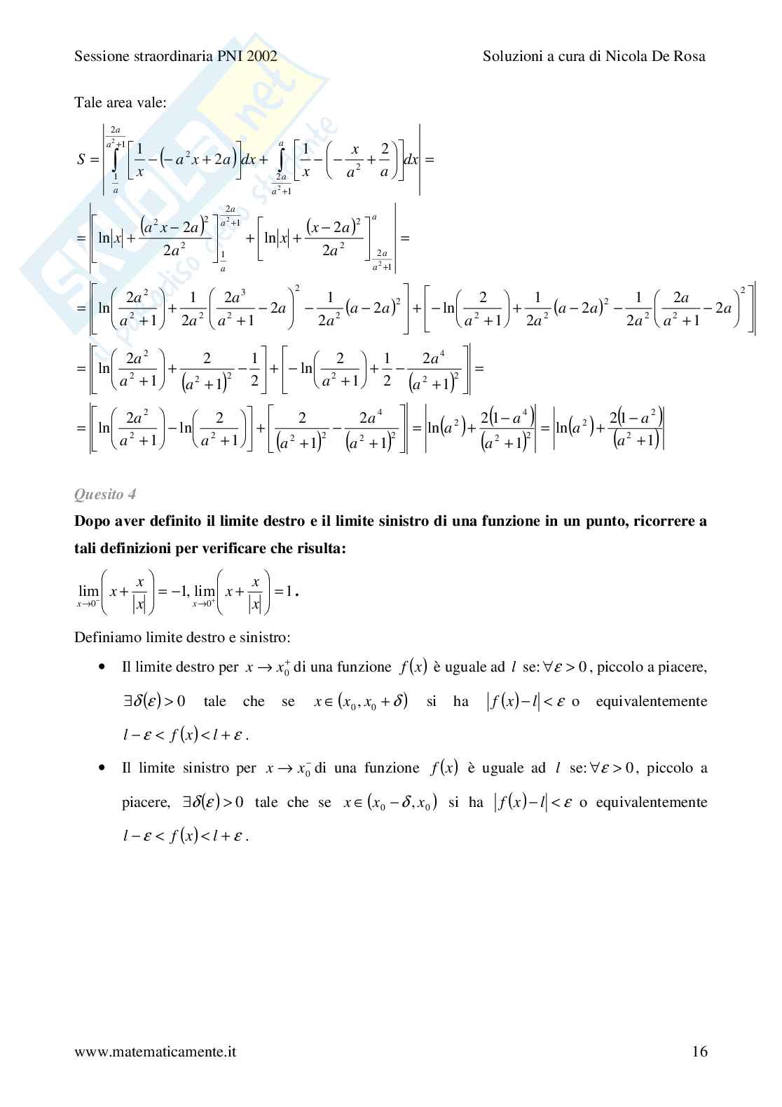 2002 - liceo scientifico - sessione straordinaria PNI Pag. 16