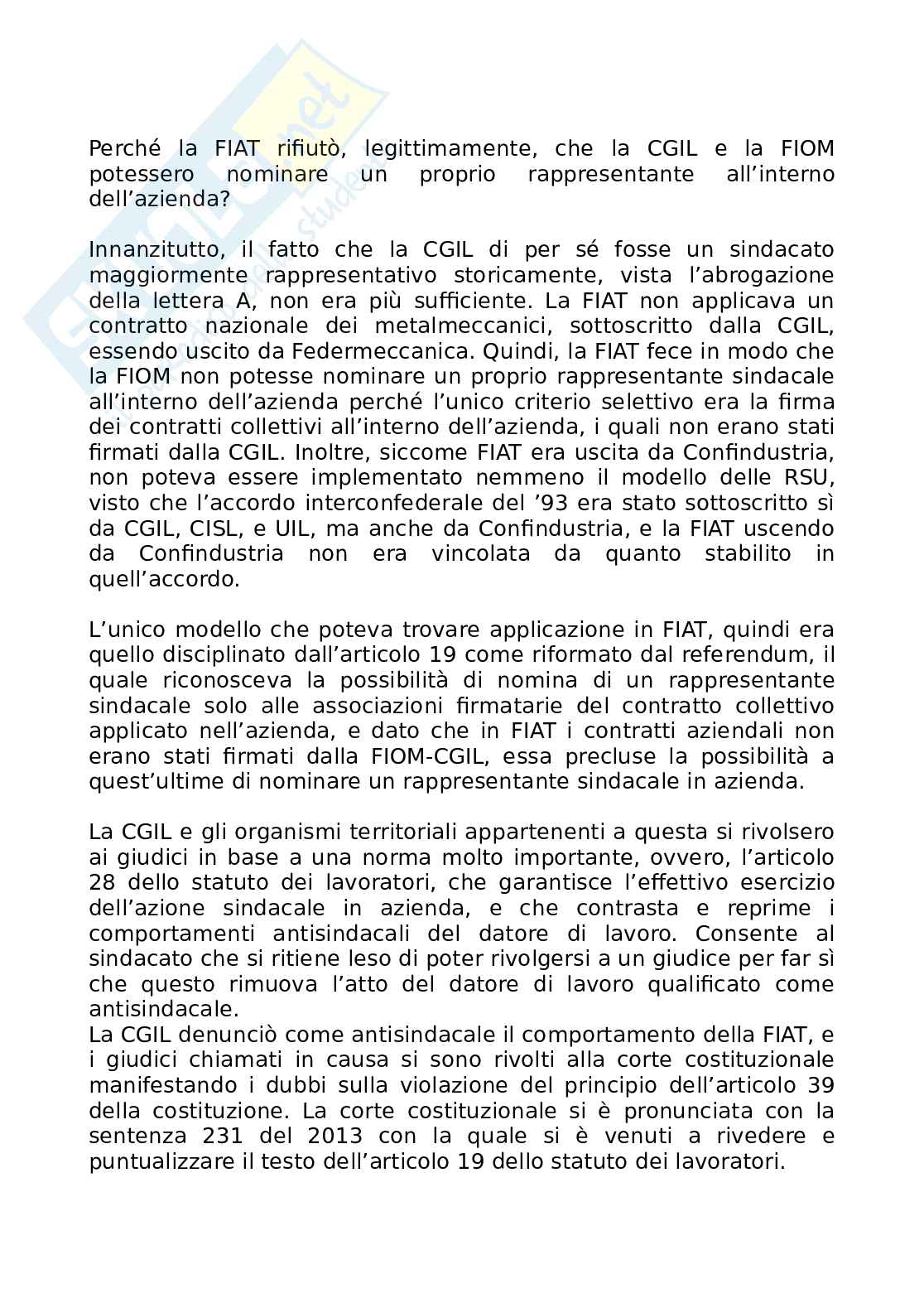 Diritto del lavoro privato Pag. 31
