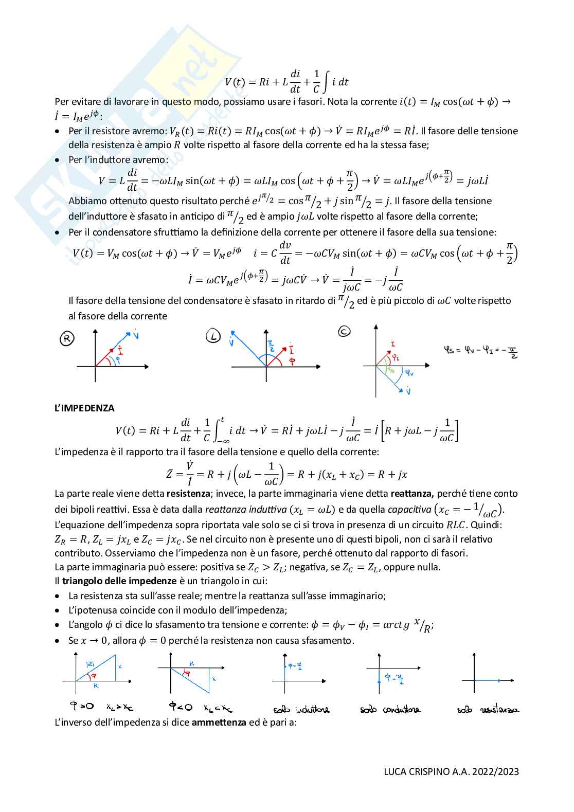 Appunti di Fondamenti di teoria dei circuiti Pag. 21