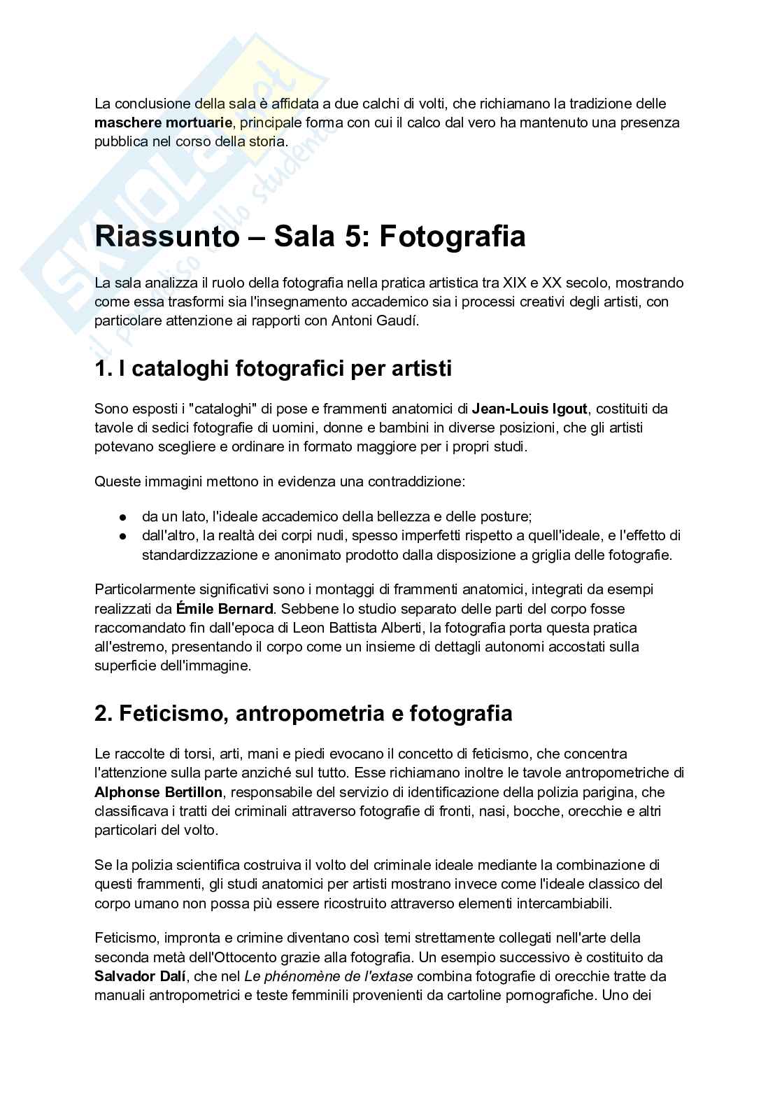 Riassunto esame Storia dell'architettura contemporanea, Prof. Mulazzani Marco, libro consigliato Universo Gaudi, Lauherta Pag. 16