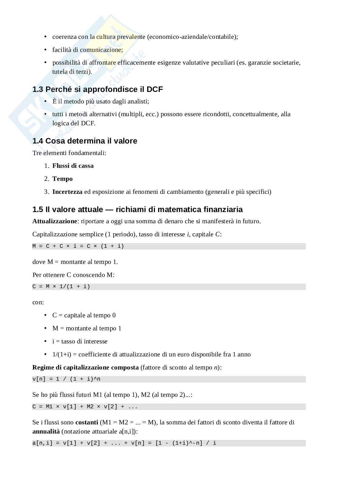 Formulario Valutazione finanziaria Pag. 2
