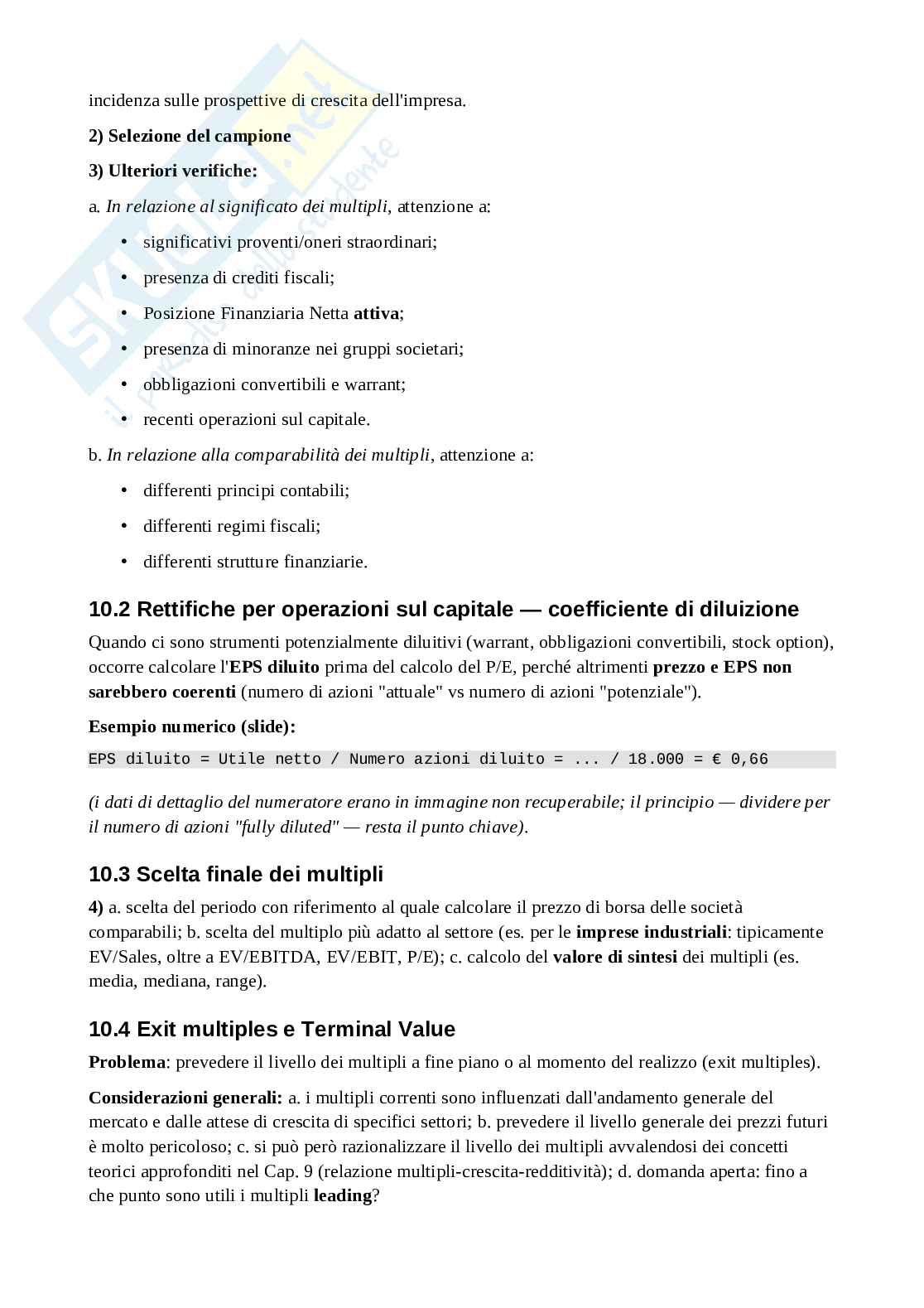 Formulario Valutazione finanziaria Pag. 21