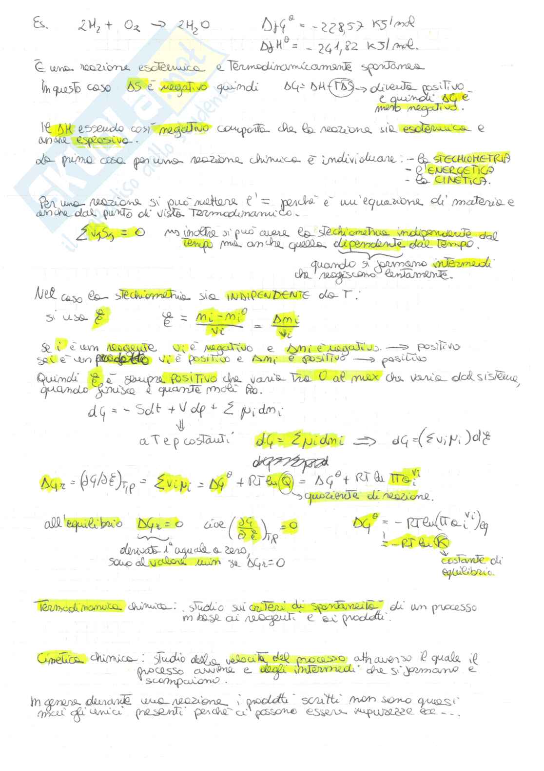 Appunti Lezioni Chimica fisica Industriale - 1 parte Pag. 2