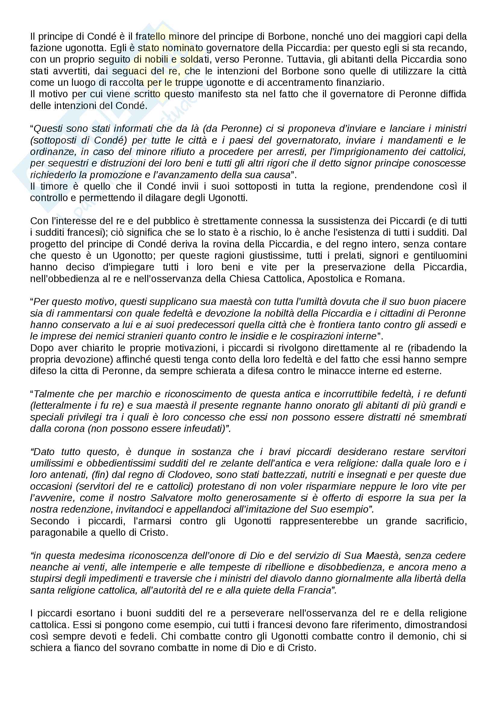 Appunti di Storia moderna II (lezioni complete) Pag. 26