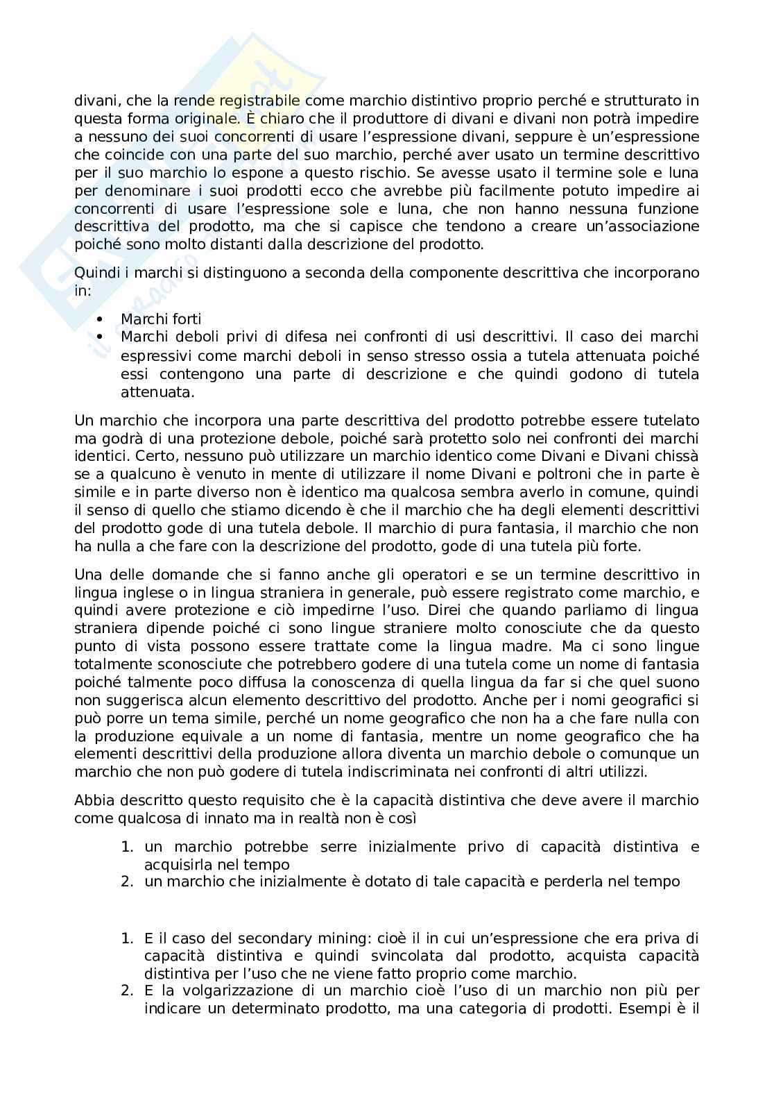 Diritto industriale e della concorrenza - Seconda parte Pag. 11