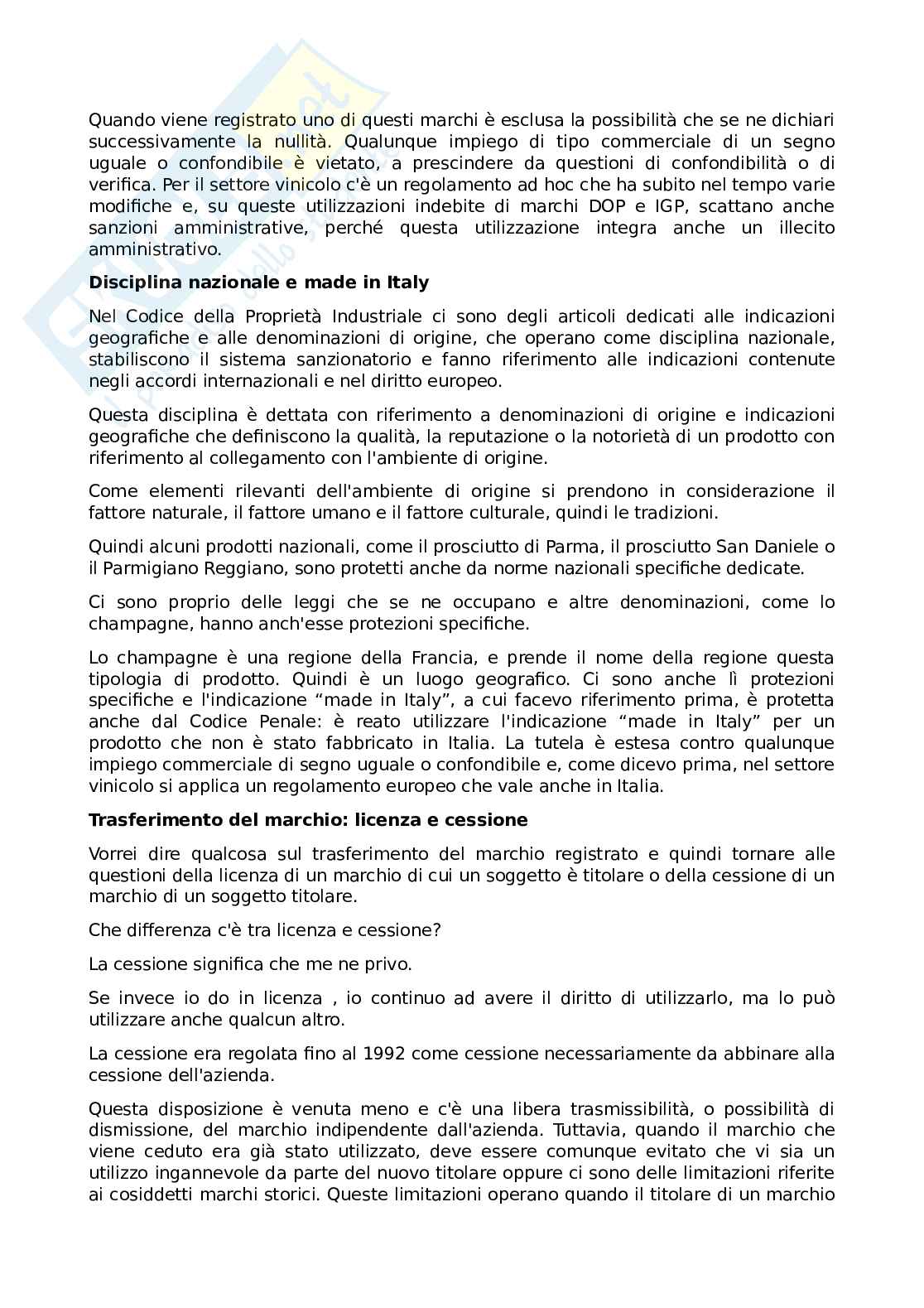 Diritto industriale e della concorrenza - Seconda parte Pag. 36
