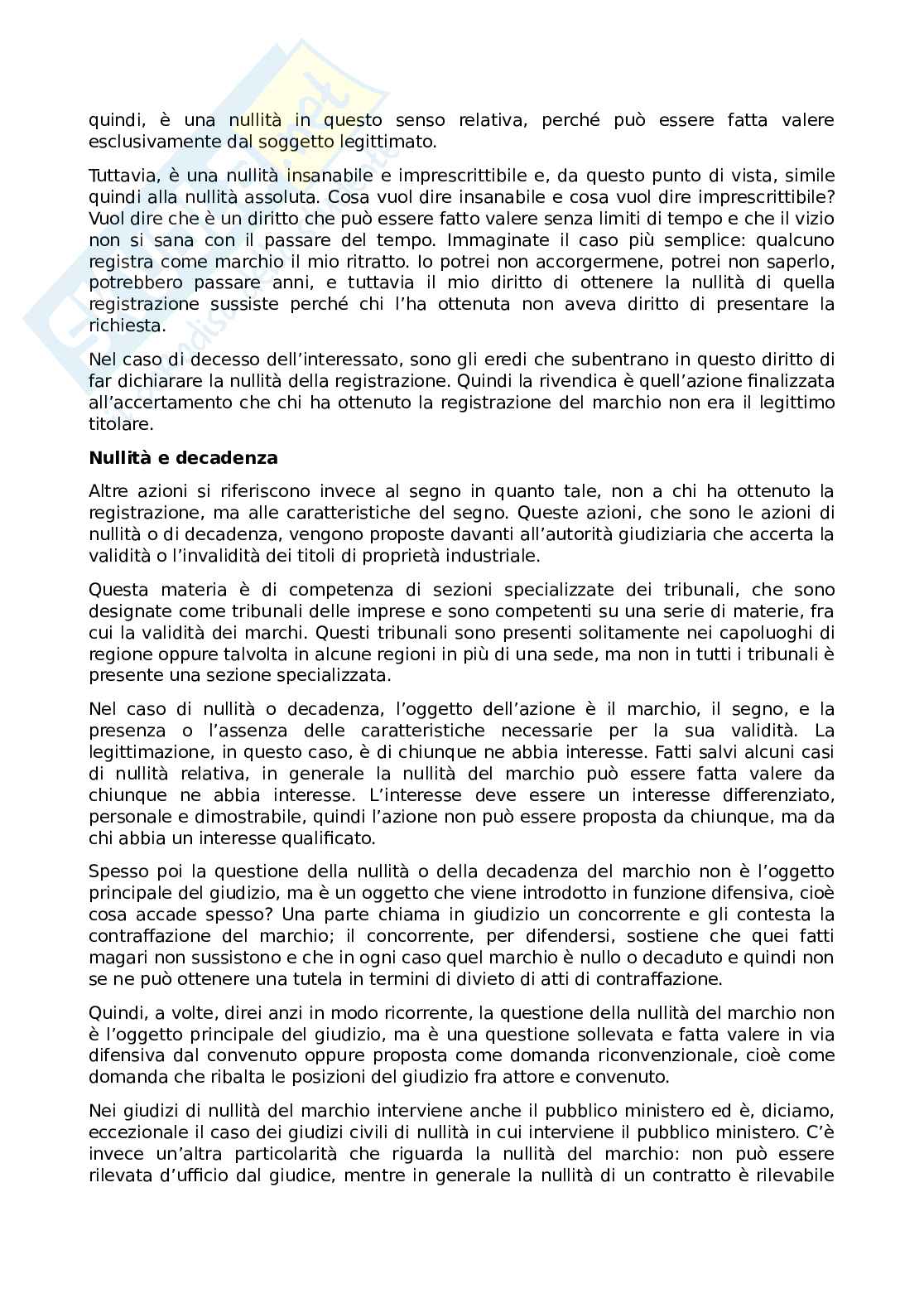 Diritto industriale e della concorrenza - Seconda parte Pag. 41