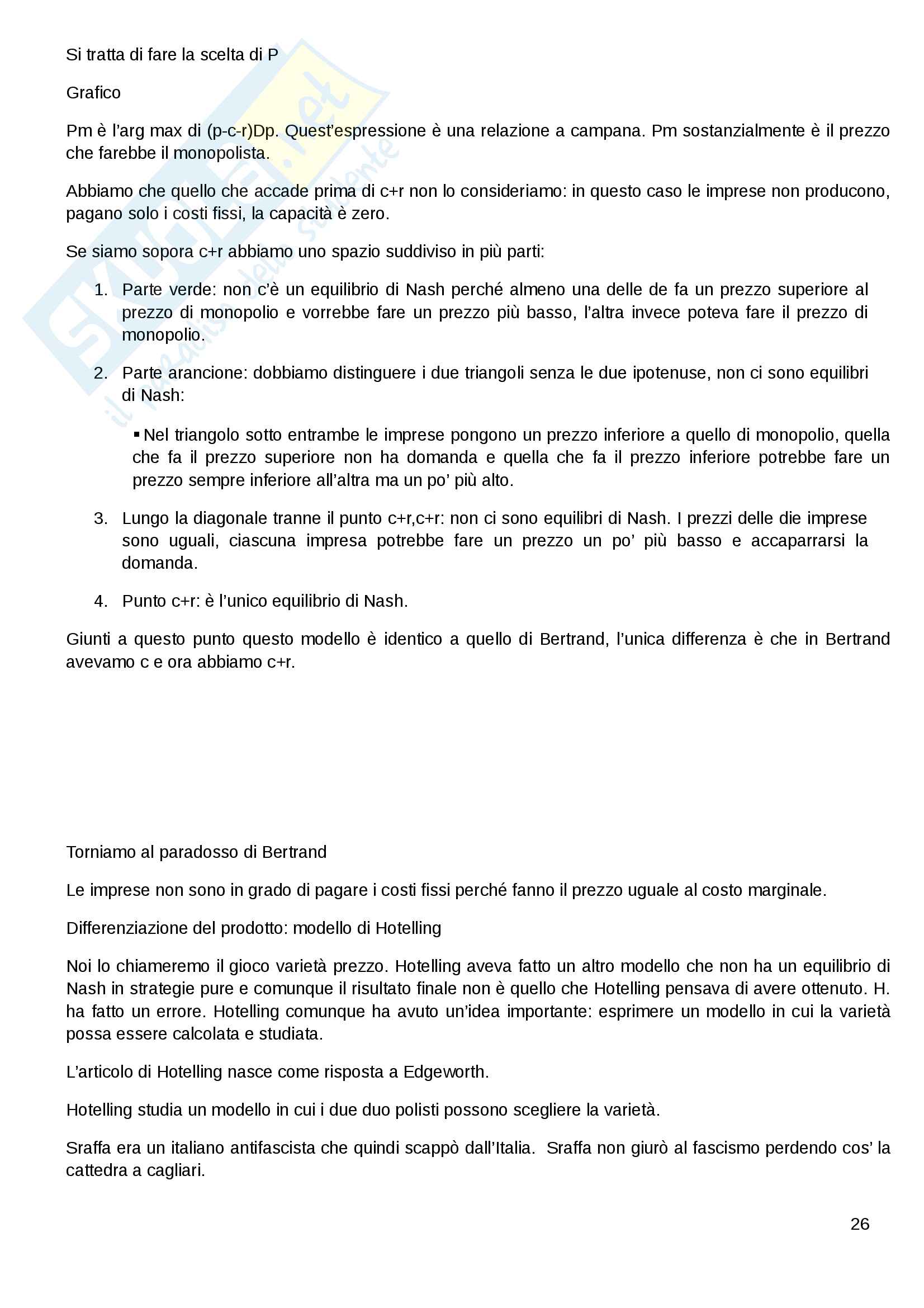 Appunti economia industriale Pag. 26