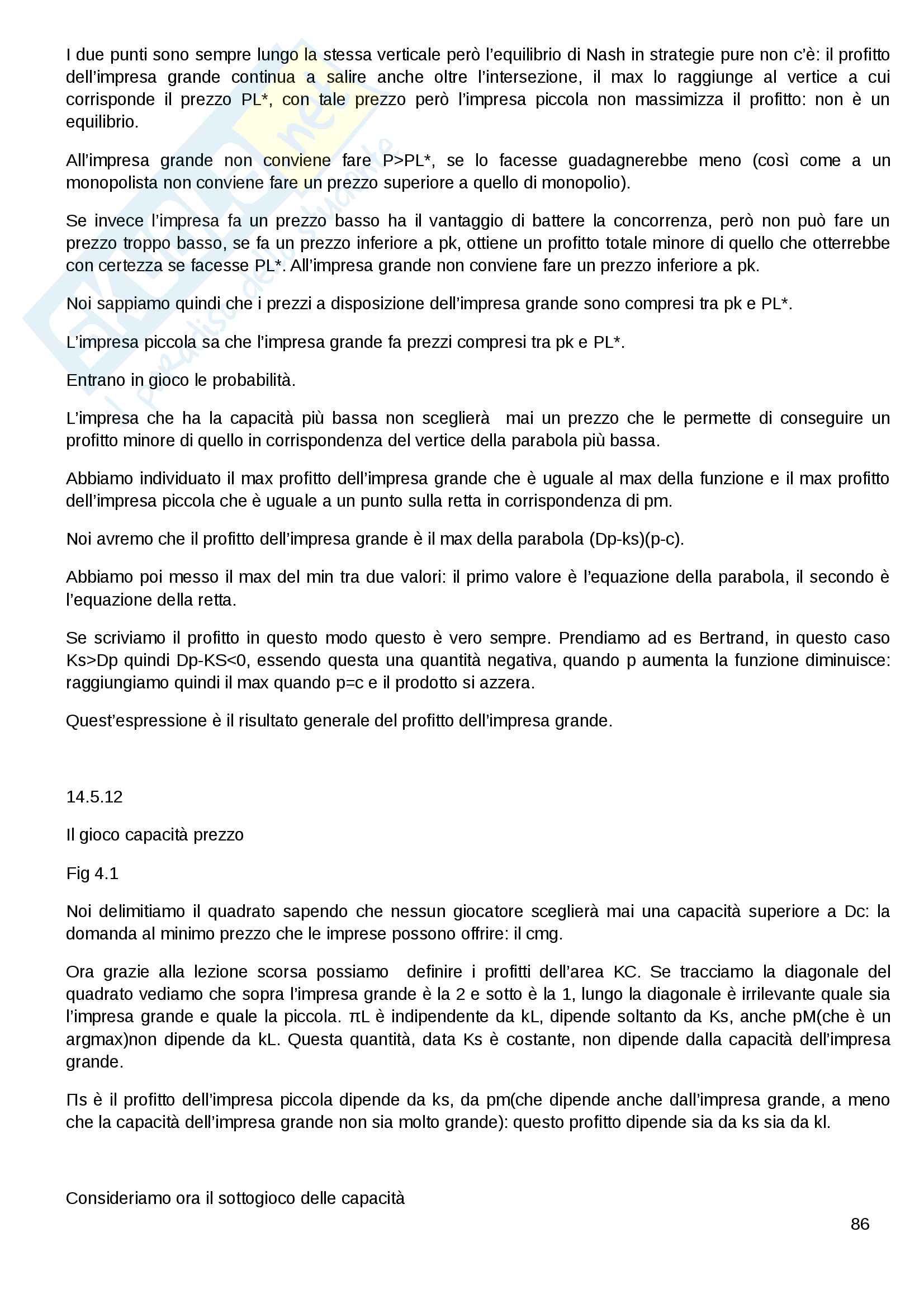 Appunti economia industriale Pag. 86