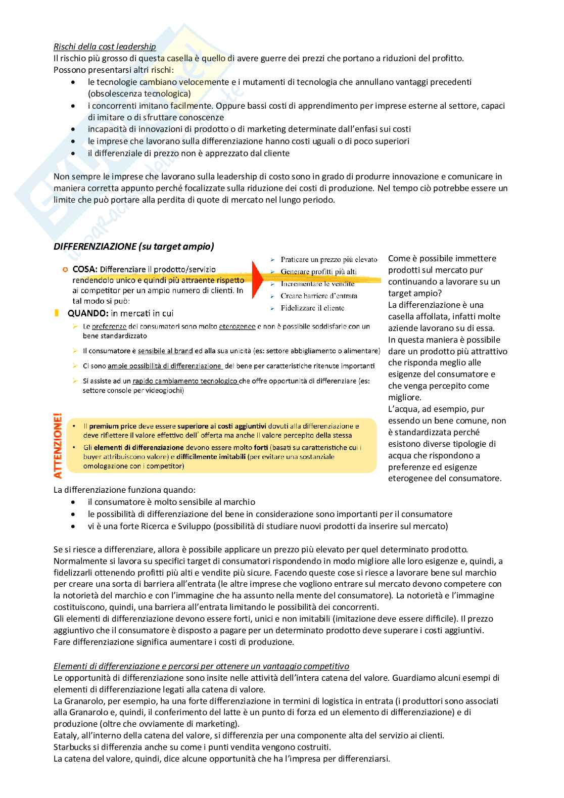 Appunti Marketing dei prodotti agroalimentari Pag. 11