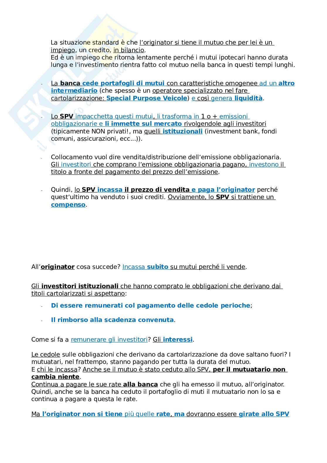 Economia degli intermediari finanziari - parte 2 [Zocchi] Pag. 46
