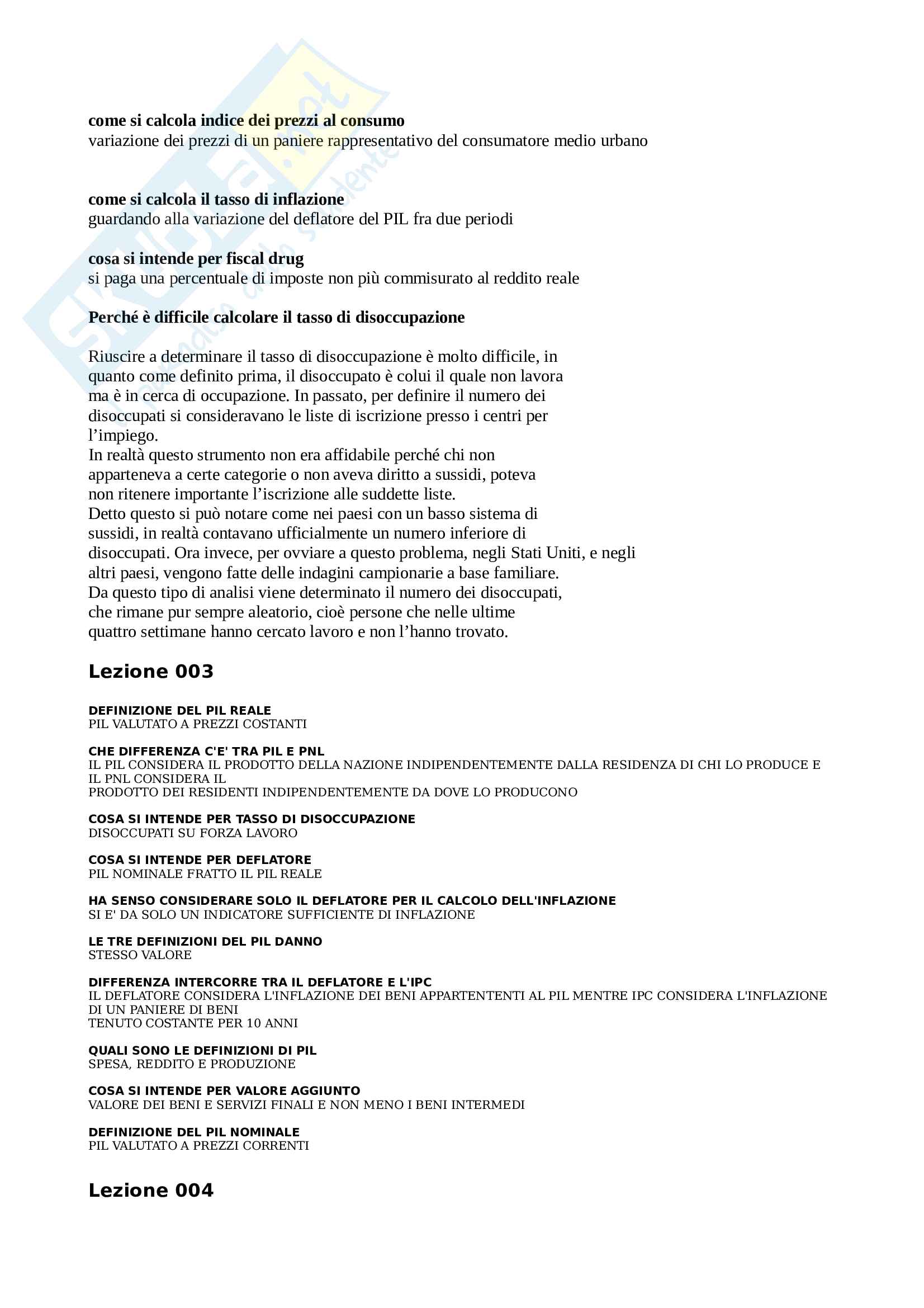 Paniere svolto domande Multiple Pag. 2