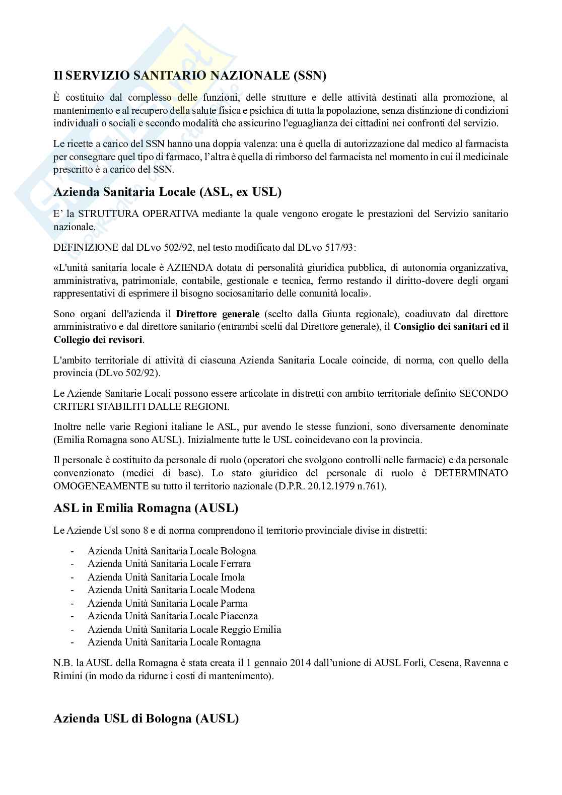Legislazione farmaceutica Pag. 16