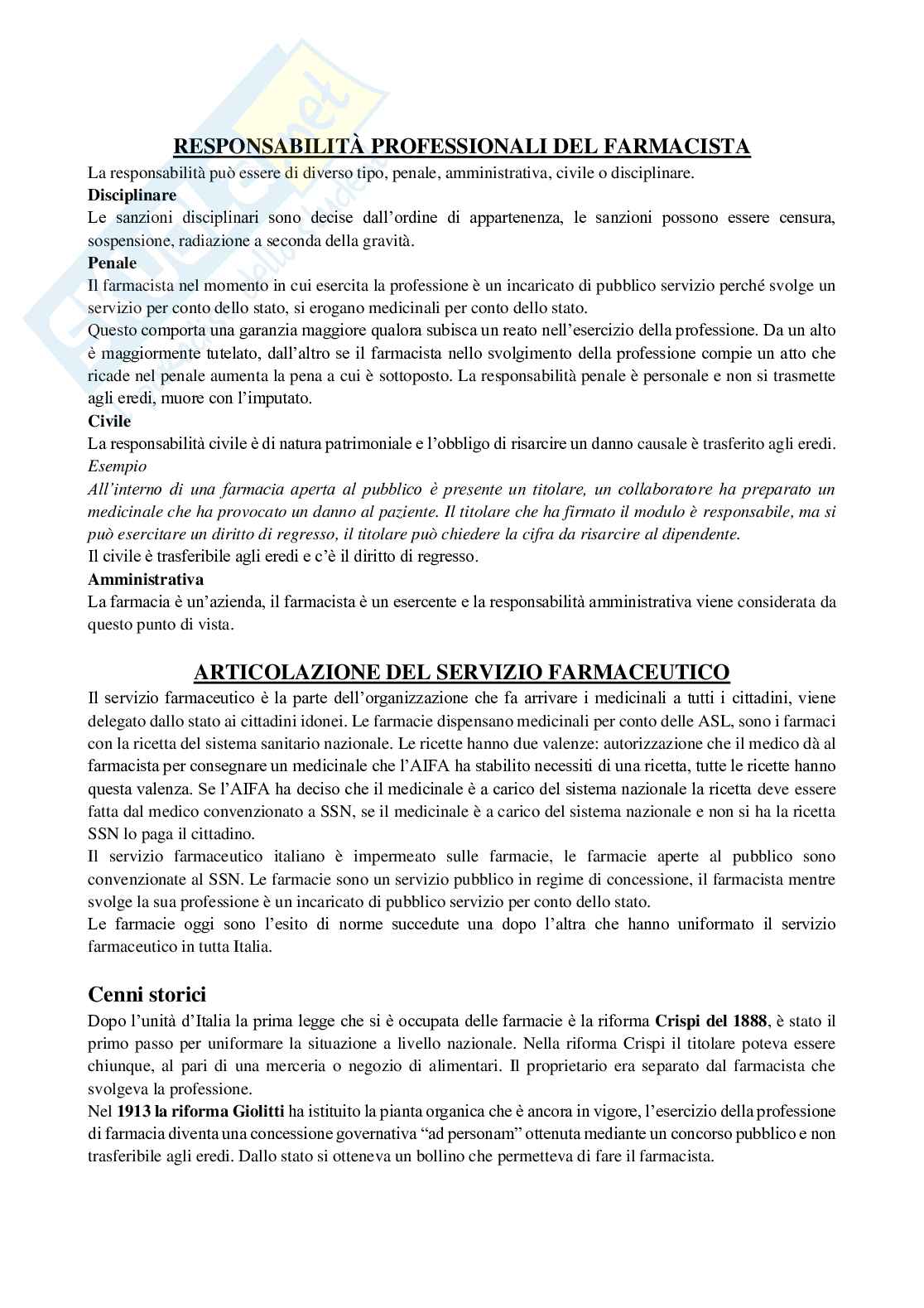 Legislazione farmaceutica Pag. 21