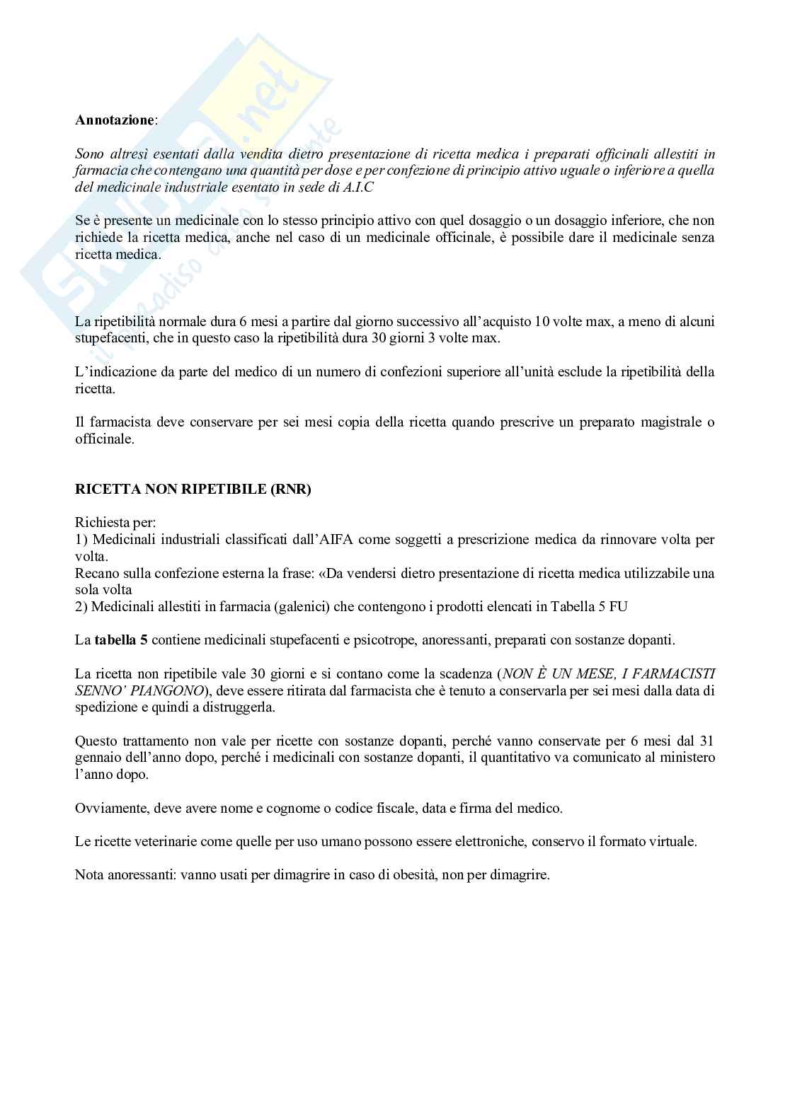Legislazione farmaceutica Pag. 41