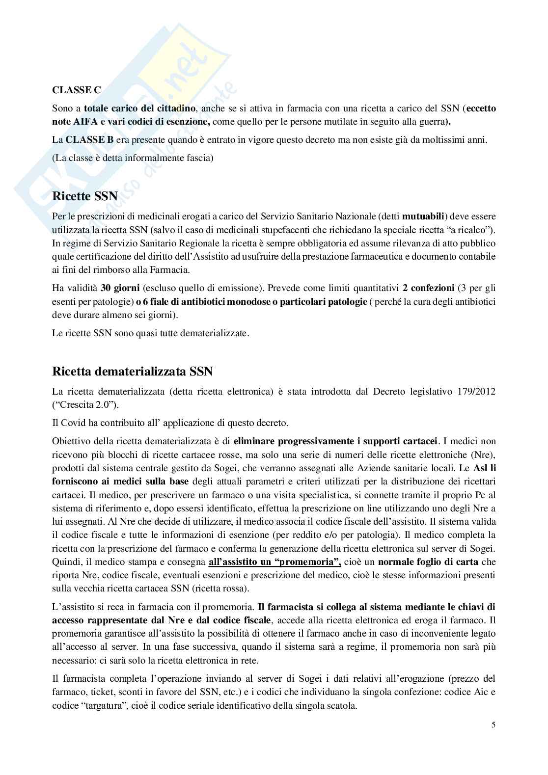 Legislazione farmaceutica Pag. 46