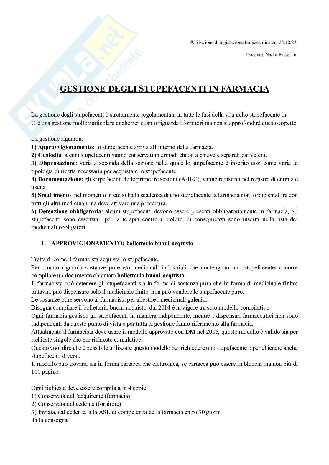 Legislazione farmaceutica Pag. 56