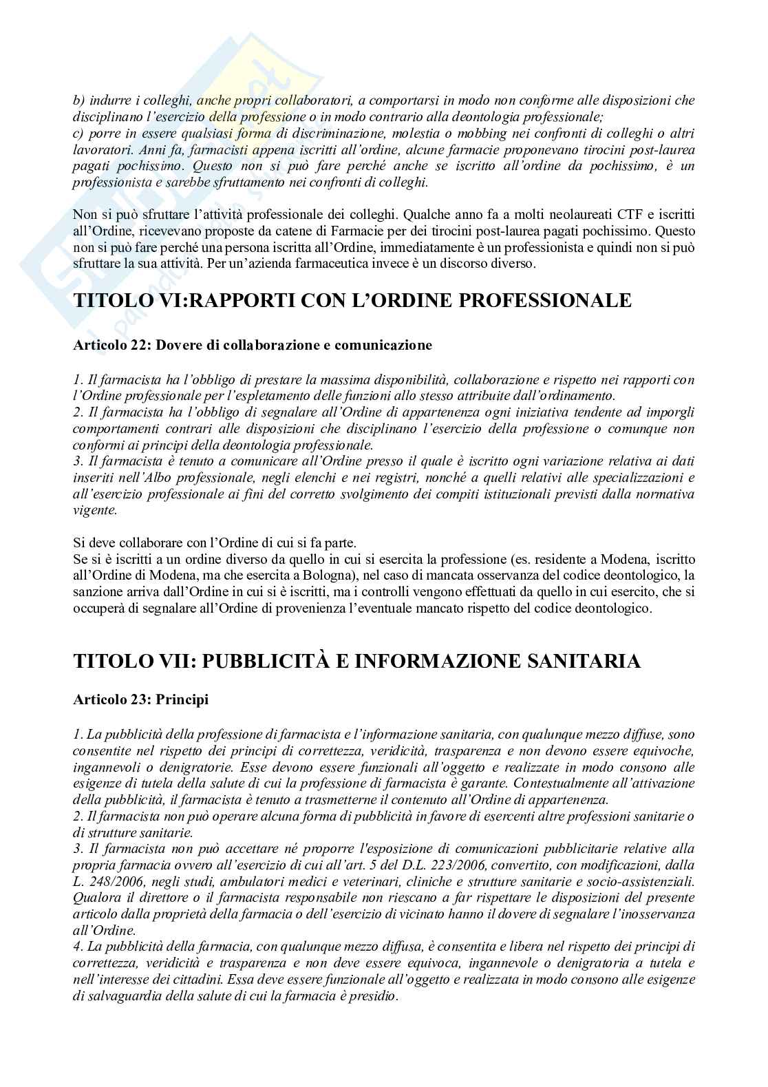 Legislazione farmaceutica Pag. 76