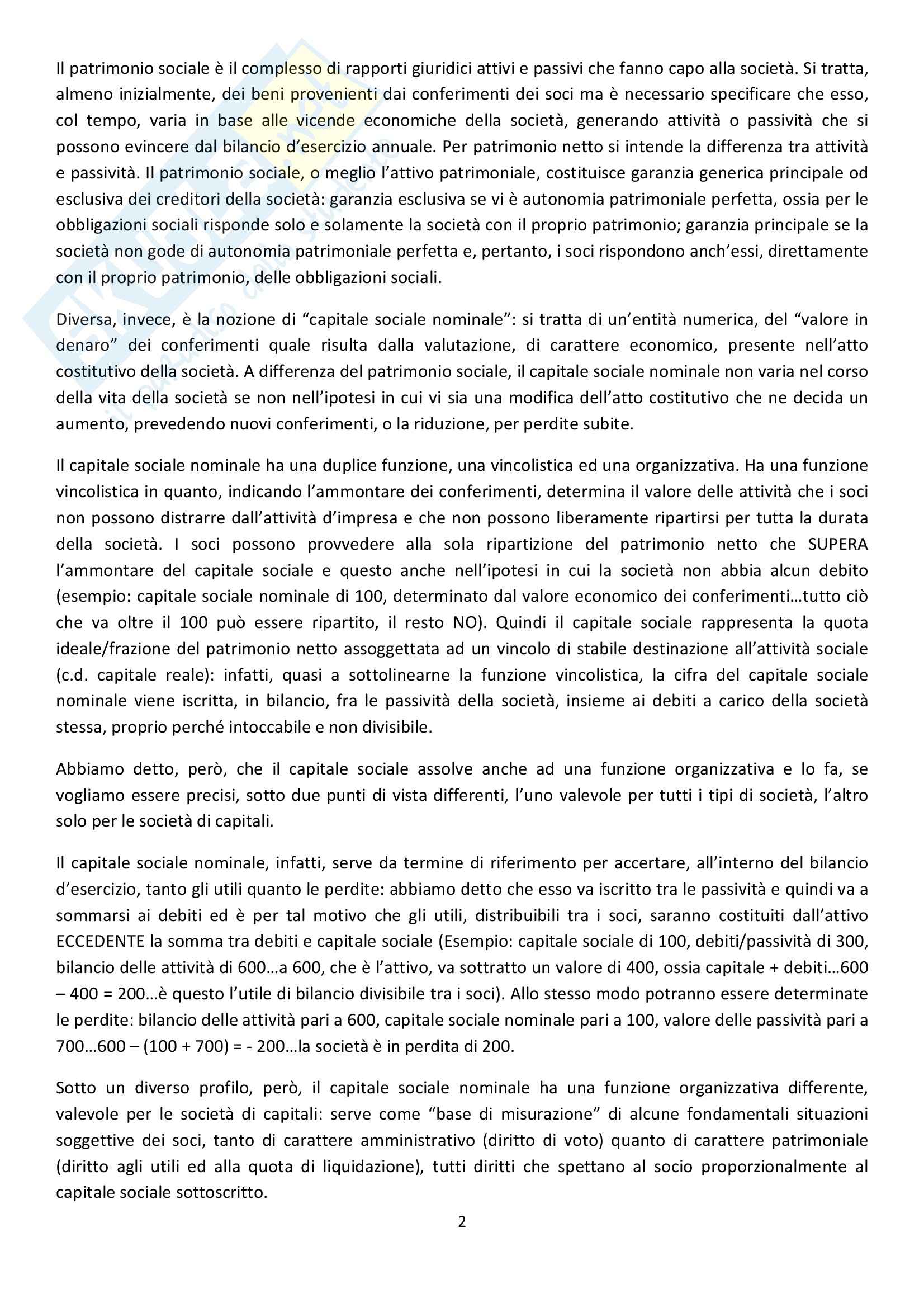 Riassunto esame Diritto Commerciale, prof. Patroni, libro consigliato di Campobasso Pag. 2