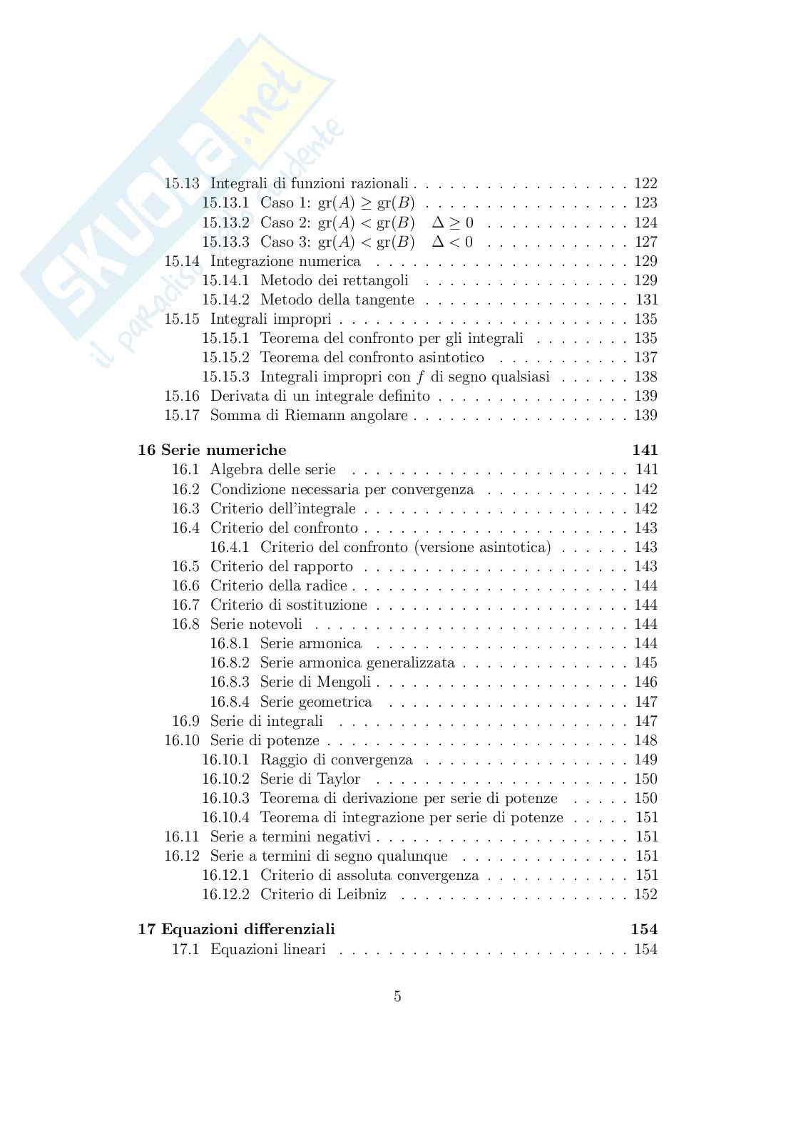 Appunti di Analisi matematica I  Pag. 6