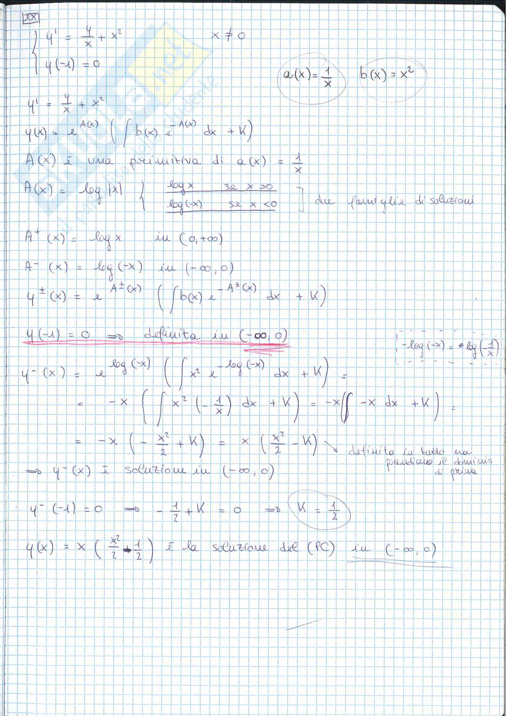 Analisi 2 - parte 3 del programma Pag. 11