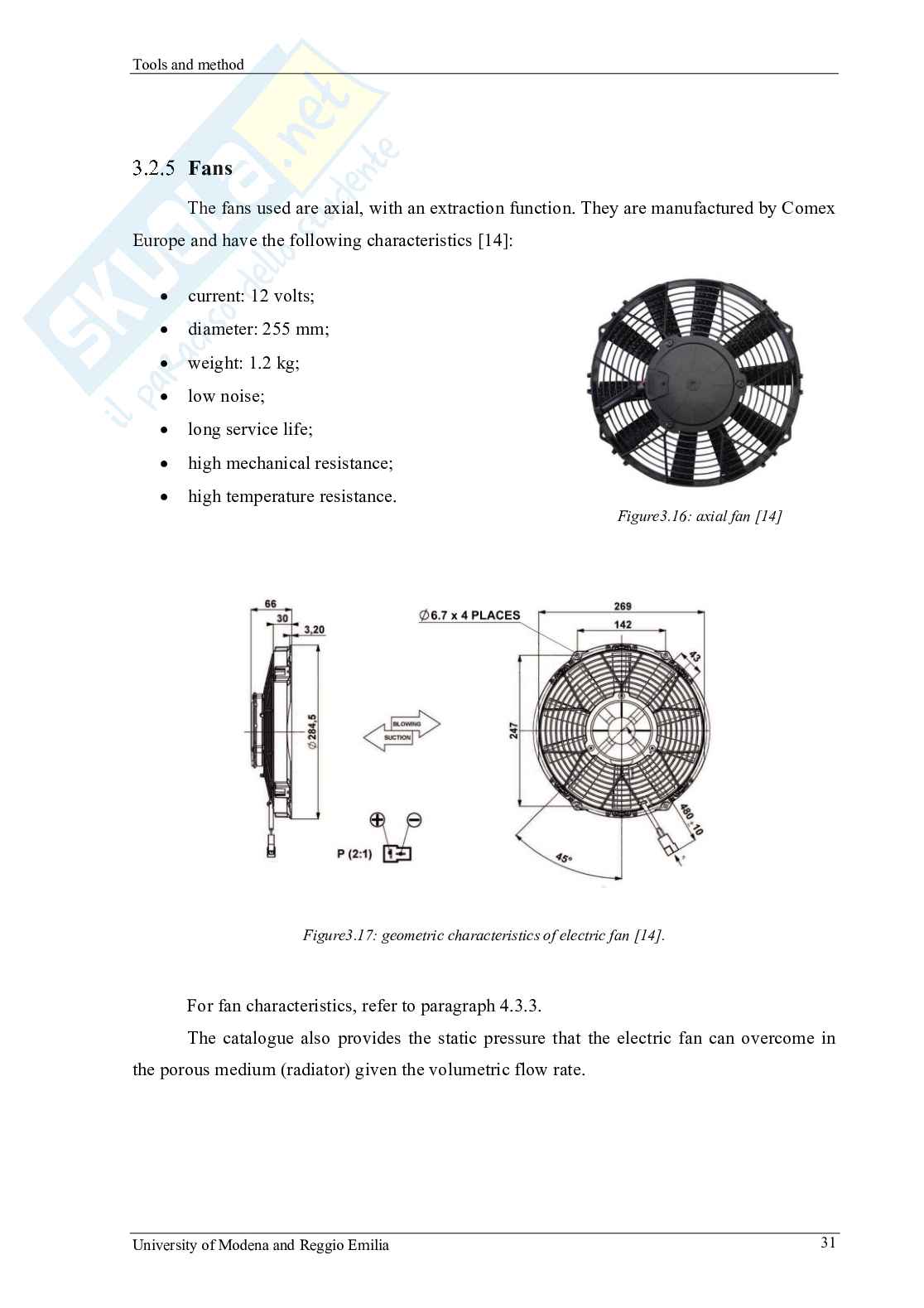 Modellazione del sistema di raffreddamento della monoposto di Formula SAE Pag. 31