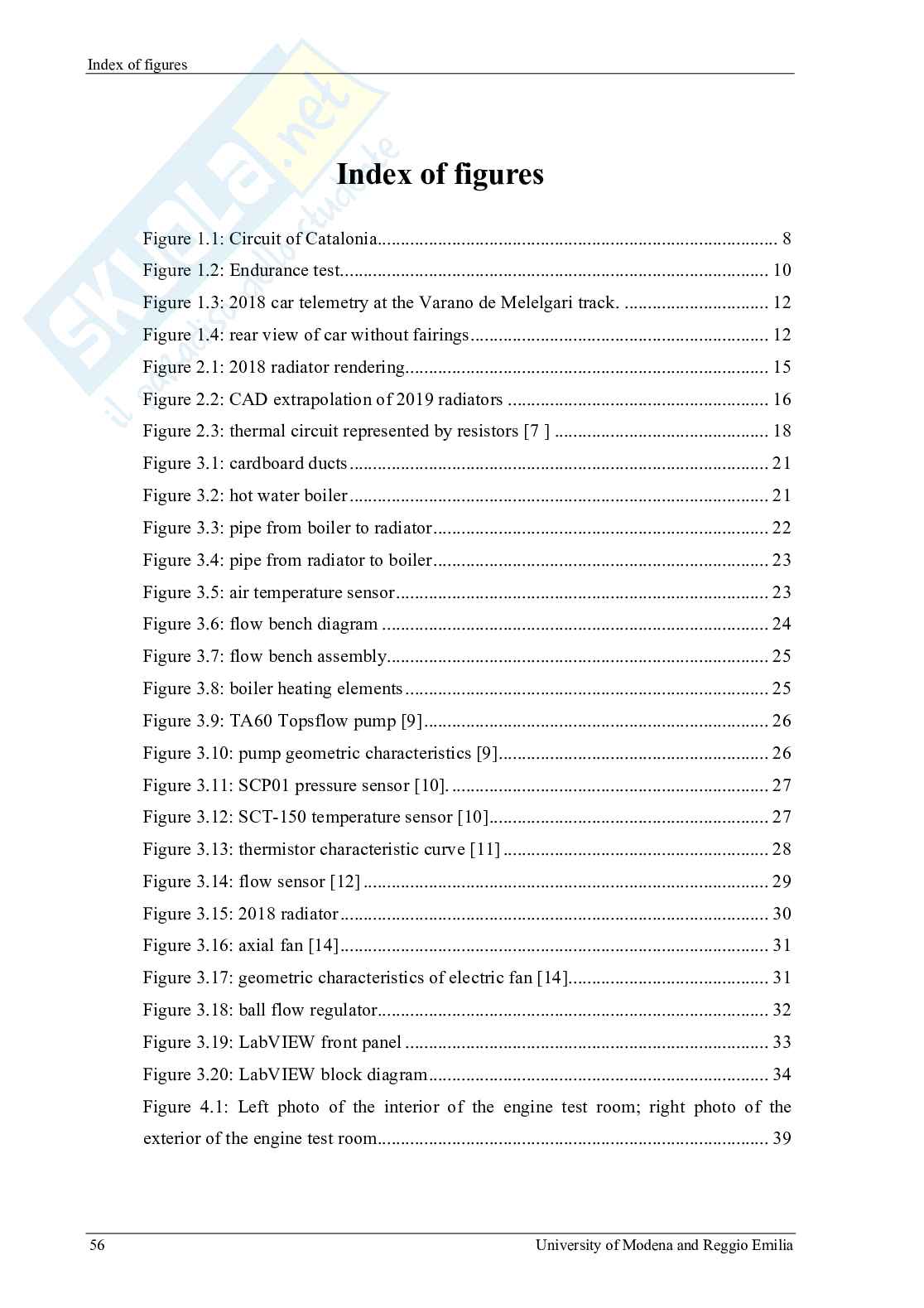 Modellazione del sistema di raffreddamento della monoposto di Formula SAE Pag. 56