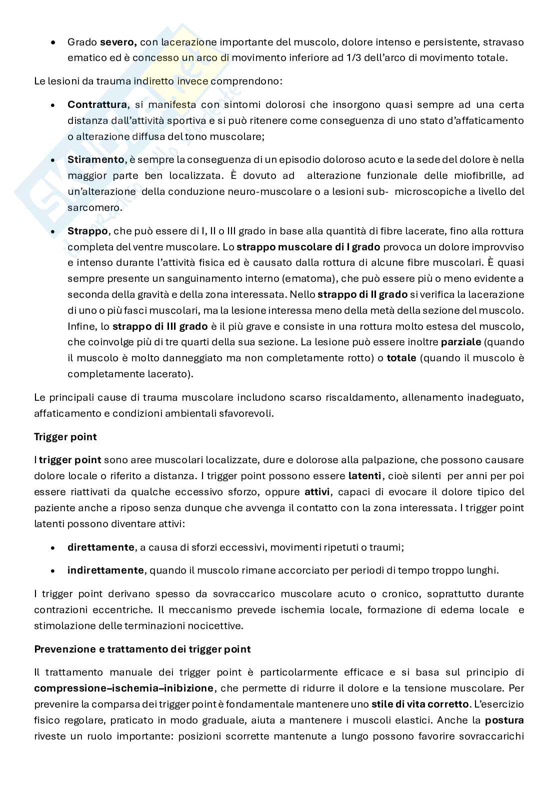 Medicina dello sport Pag. 16